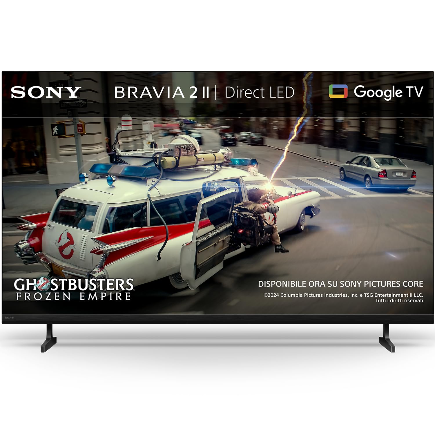 Sony BRAVIA 2Ⅱ 50", 4K Smart TV (Google TV), Processore X1,4K Upscaling, Televisione con Dolby Atmos e DTS:X, compatibile con PS5, 50S20M2, Modello 2026