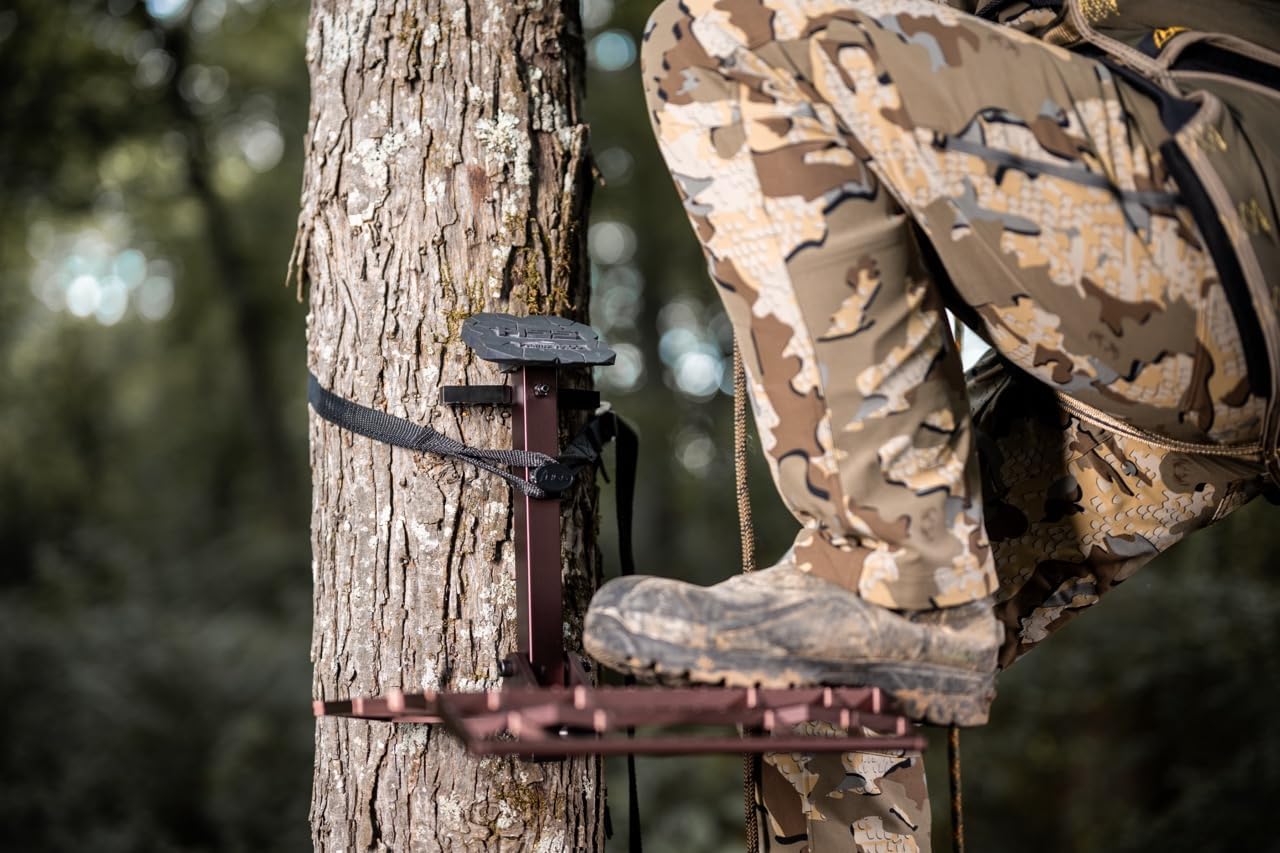 Hunter Safety System Legend Platform: Premium Hunting Gear for Tree Stand & Saddle Hunting - Ultimate Comfort, 360 Mobility, Superior Traction, Hunting Accessories for Deer Stand