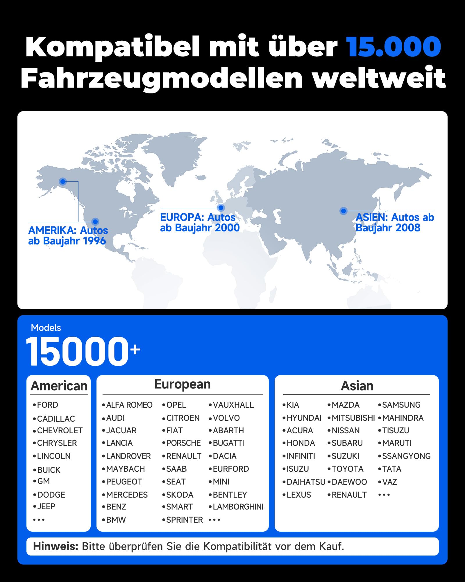 TOPDON AL400 OBD2 Diagnosegerät, 10 OBD2 Modi, One Touch I/M Bereitschaftstaste, 2,4 Zoll TFT Farbbildschirm, für EU Autos ab Baujahr 2000, lebenslange Updates