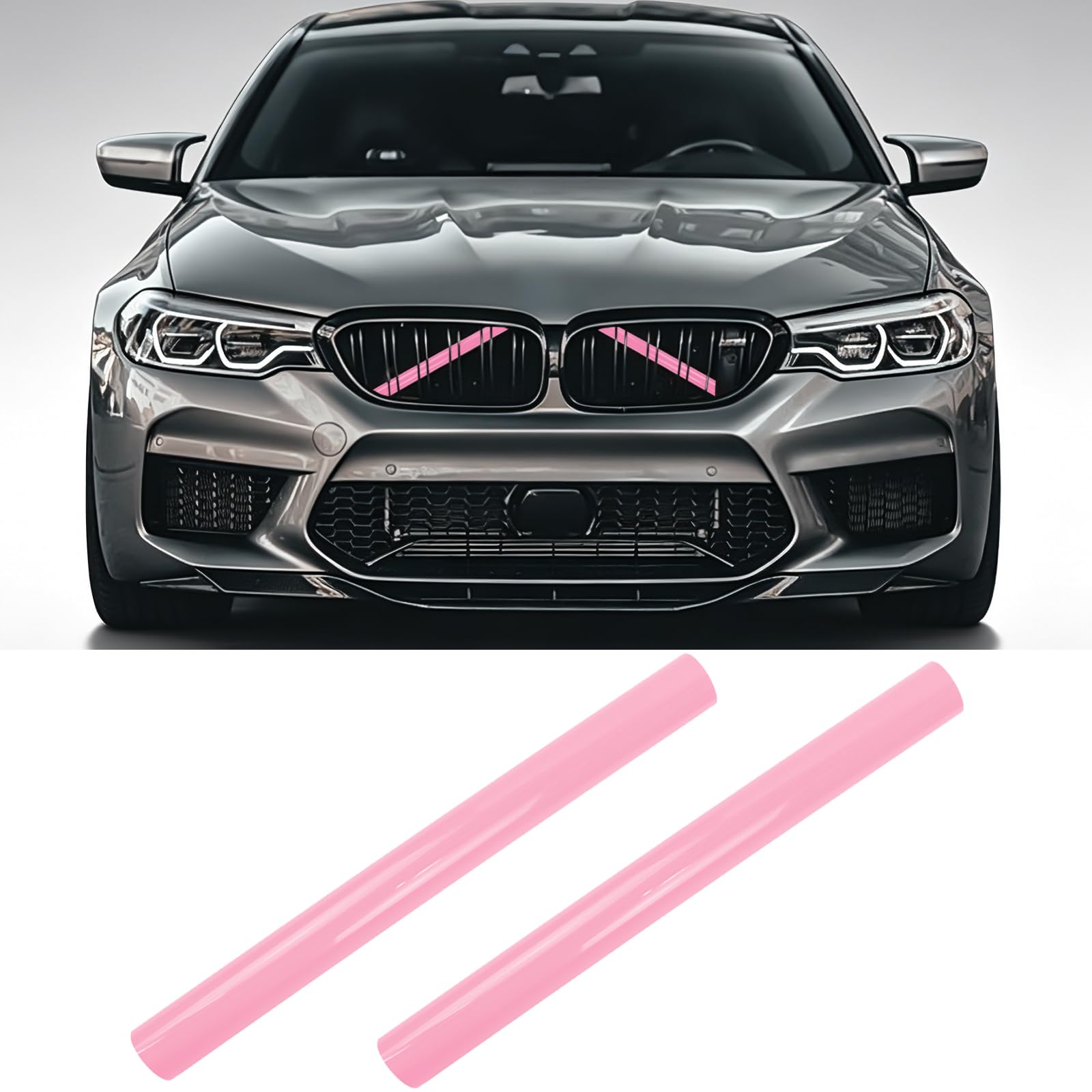 Amazon.co.jp: BMW V ブレース ラップカバー、グリルインサート