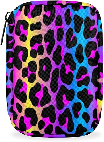 Miniatura 8 de Pastillero de camuflaje de camuflaje Forest Tree, organizador de viaje para píldoras semanales de 7 días, lindo y compacto, contenedor de vitaminas,