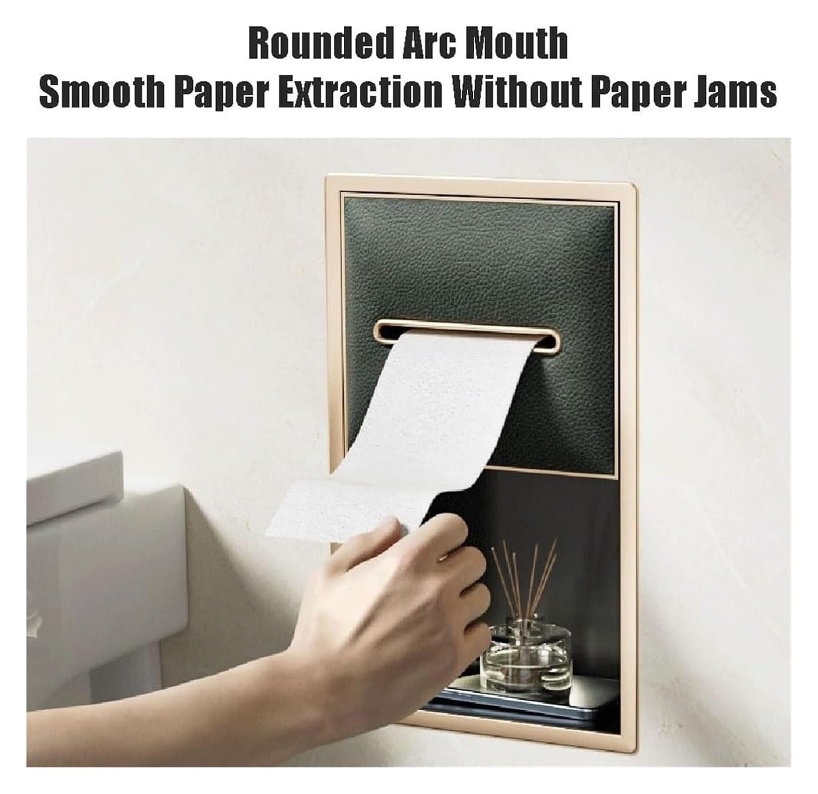 Nicho De Ducha De Acero Inoxidable, Nicho De Pared, Caja De Pañuelos Empotrada, Nicho Empotrado para Inodoro, Estante De Almacenamiento Interior, Estante Organ,Red-20x18x12.5cm