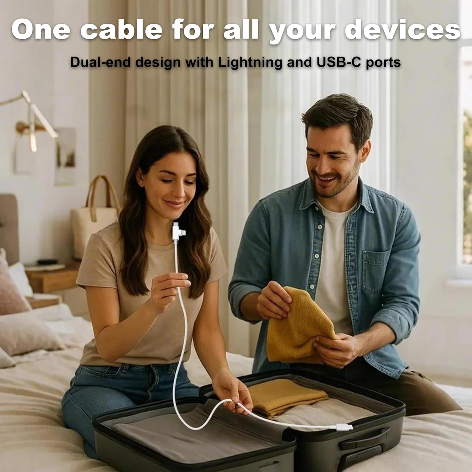 USB C Charger Fast Charging for iPhone 15/16 Pro/Pro Max, 30W USB C Wall Fast Charger Block with 6FT&10FT Long Type C Cable Cord for iPhone 16/15 Plus/iPad Pro 12.9/11/Samsung/Android (2 Pack)