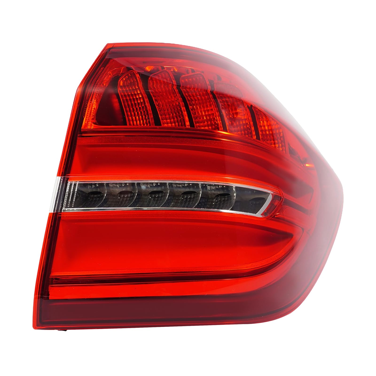 CHUNILLE Outer LED Tail Light Right Passenger Side 1669060402 MB2805120 For Mercedes-Benz 2017 2018 2019 GLS450 GLS550 GLS63 AMG X166 5Pin (Outer,