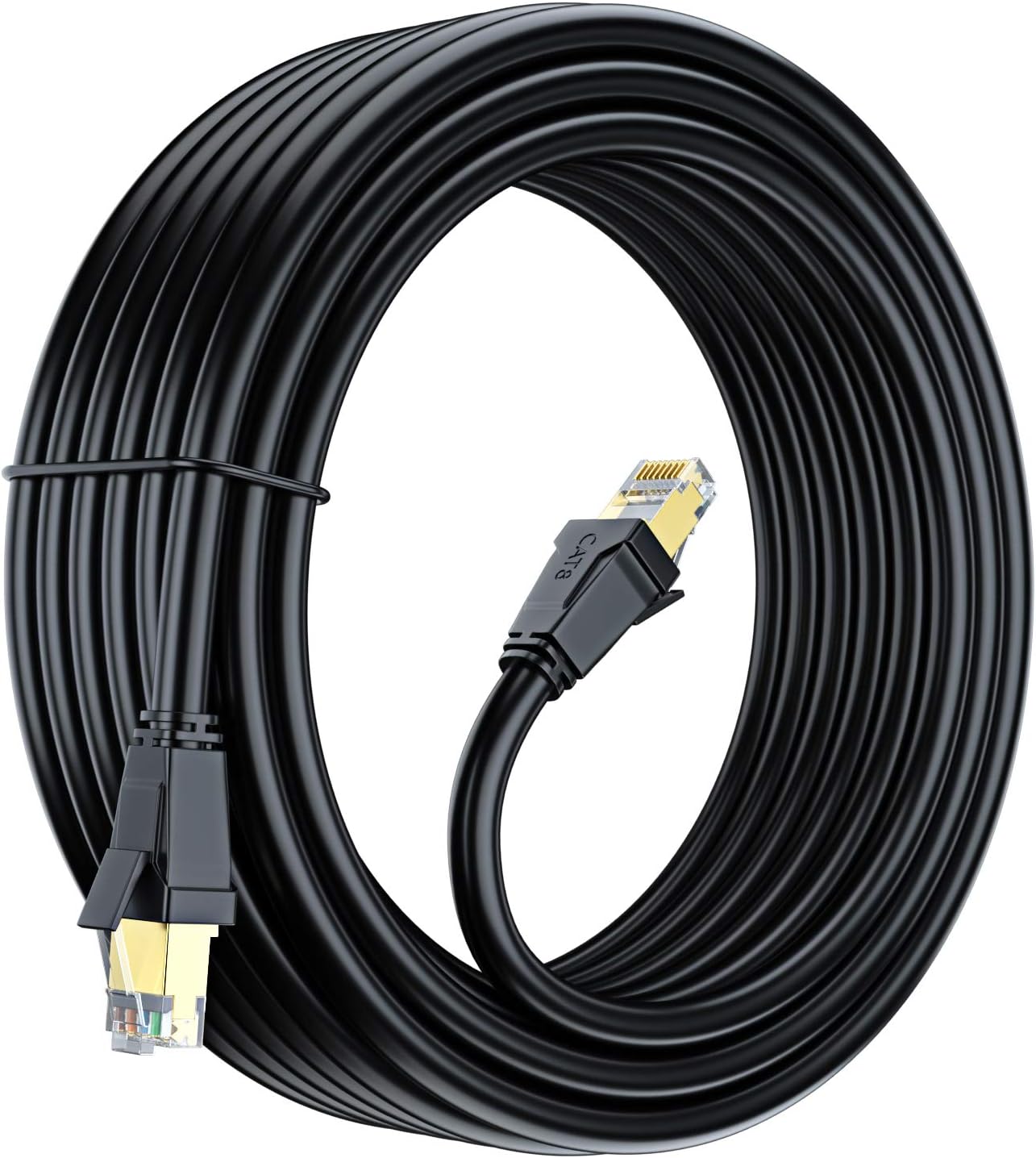 Cat 8 Cable 50 ft, Cable with GoldPlated