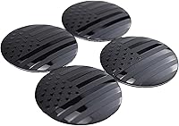 Vista 10 de 4X 56.5mm=2.24 pulgadas Emblema de Tapa Central de Rueda Bandera Americana para Tapa Central de Rueda EE.UU