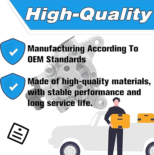 Miniatura 5 de Bomba de dirección asistida compatible con Honda Accord 2006-2007, Acura RSX 2002-2006, Acura TSX 2006-2008, CRV 2002-2011, Element 2006-2011, bomba