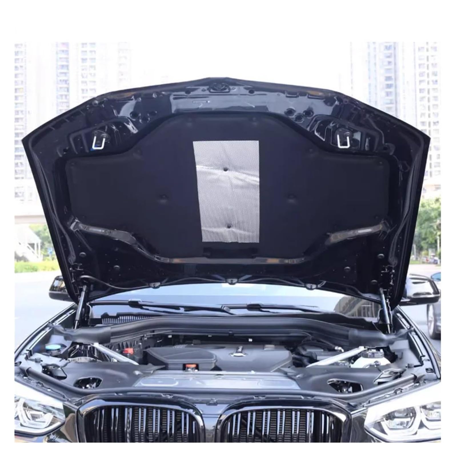 Isolation phonique moteur pour BMW X3 G01 Coton thermique protection chaleur capot Style B