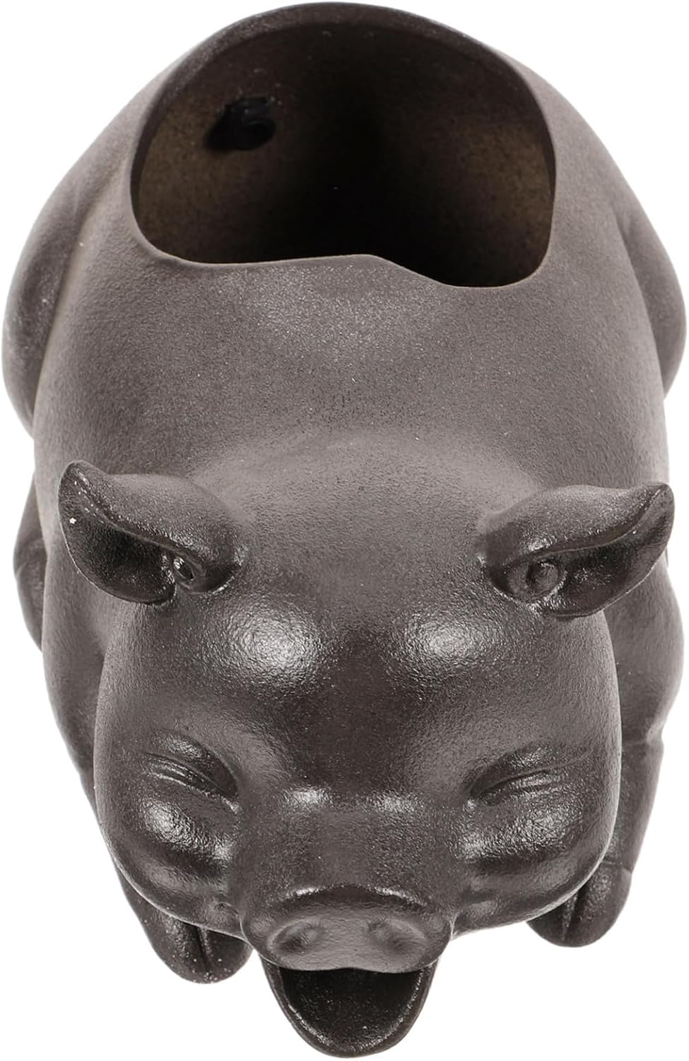 Funny Pig Fountain Decor Waterfall Feature for Garden and Courtyard Elegant Pig Water Flowing Decoration for Relaxing Spaces