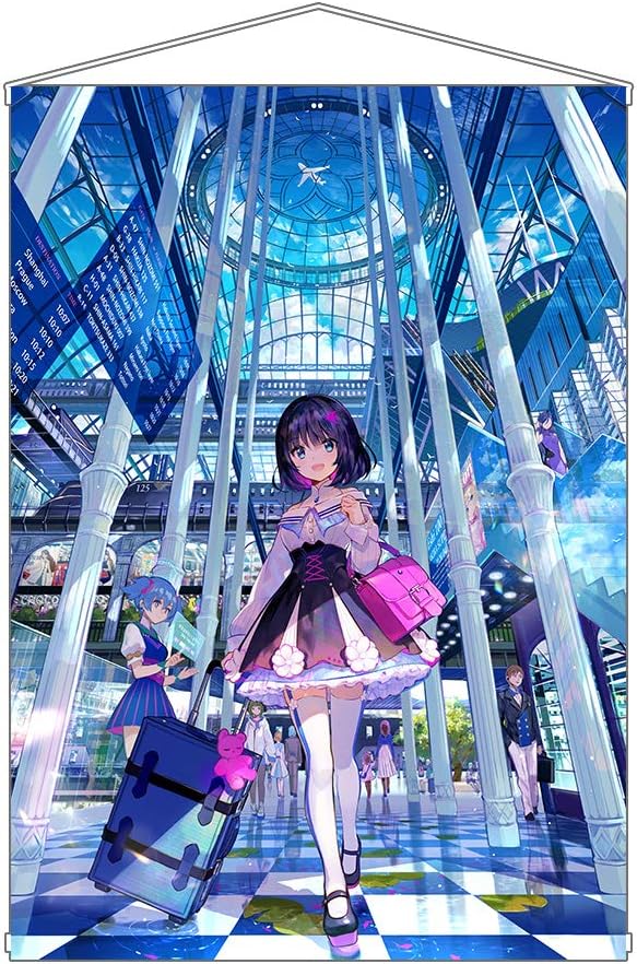 絵師100人展 11 藤ちょこ 『かぐやひめ-A.D.3021-』 アクリルアート