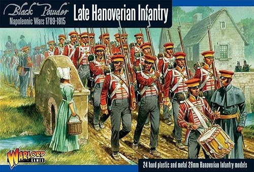 Miniatura 4 de Black Powder Late Napoleonic Hanoverian Line Infantry Regiment 1:56 Military Wargaming Plastic Model Kit