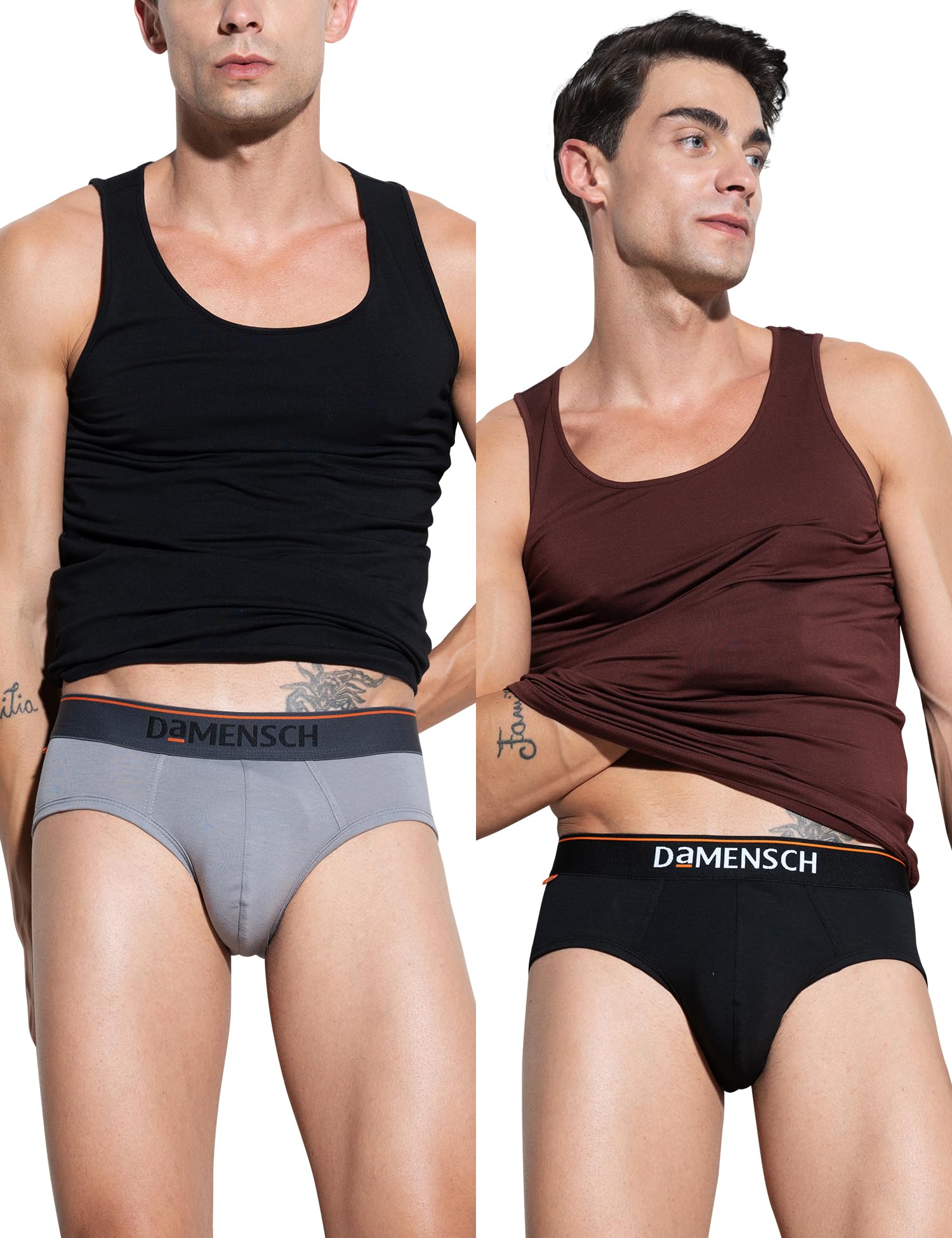 damensch Deo-Cotton Solid Underwear for Men Combo Breathable Inner, Cotton Briefs Pack No-Marks Waistband Moisture Wicking-picture-41