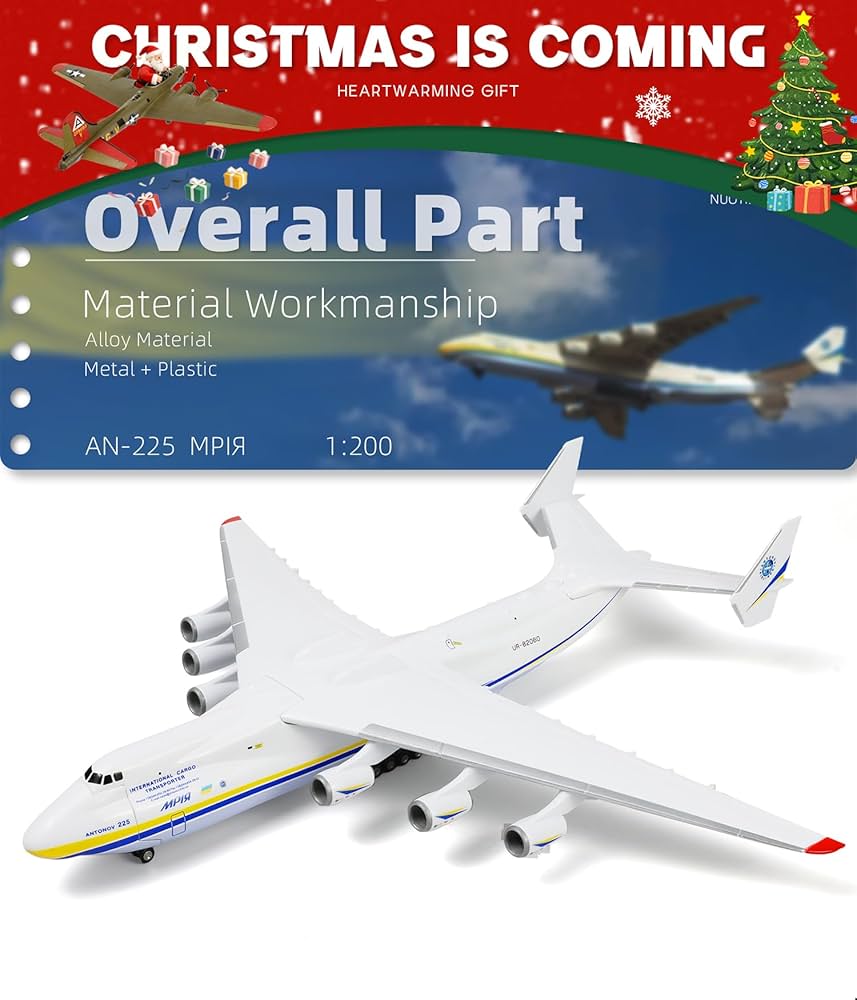 Amazon.co.jp: NUOTIEアントノフ AN-225 ムリヤ1:200スケールモデル