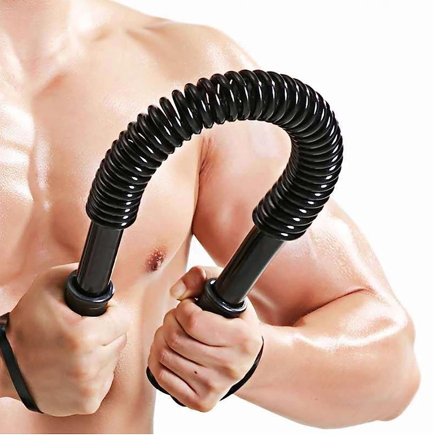 Prachit Heavy Duty Power Twister Bar | Upper Body Strength Training Workout for Arm Builder for Home Travel or Outdoors (40 KG)