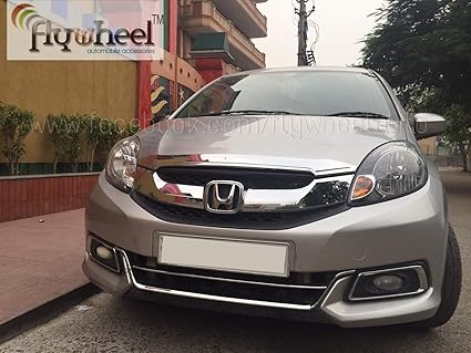 AUTOFLAME Chrome Fog Lamp Cover Honda Mobilio,Set of 2pcs