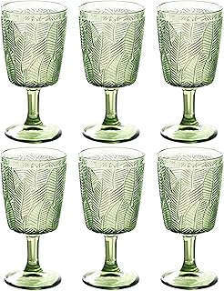 Beauenty Colored Glass Goblet Vintage