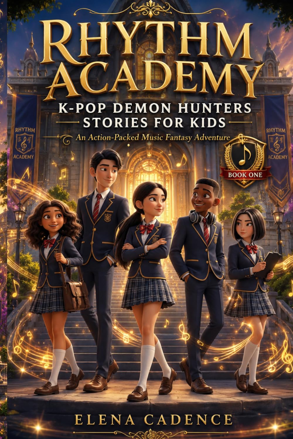 RHYTHM ACADEMY’s K-Pop Demon Hunters Stories for Kids: An Action-Packed Music Fantasy Adventure of Courage, Friendship, and Hidden Power for Ages 7–12 (RHYTHM ACADEMY ADVENTURES)