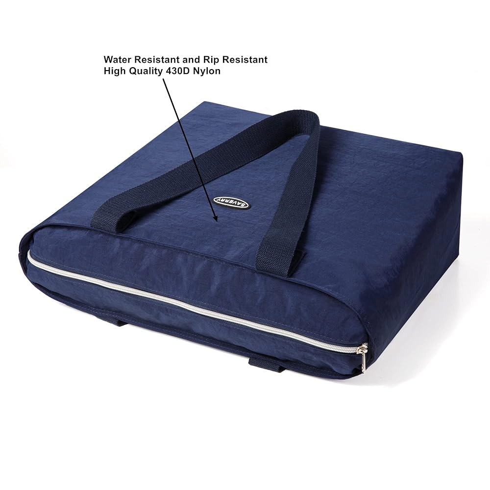 Amazon.com: SAVERRY Foldable Zipper Closure Large Tote Bag