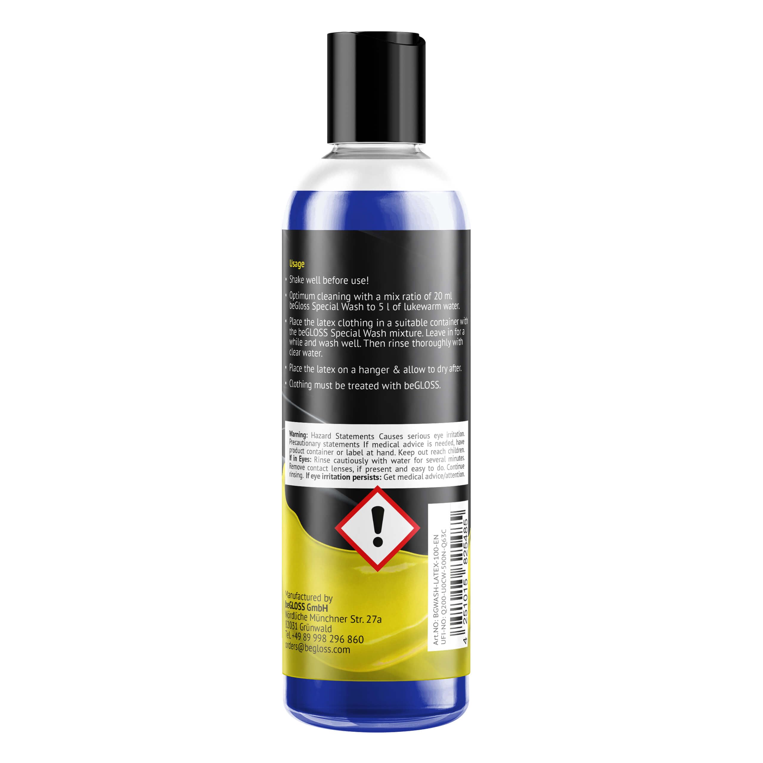 Kit de cuidado de látex – Perfect Shine Premium Spray Special Wash Latex Poliercloth Wipe S