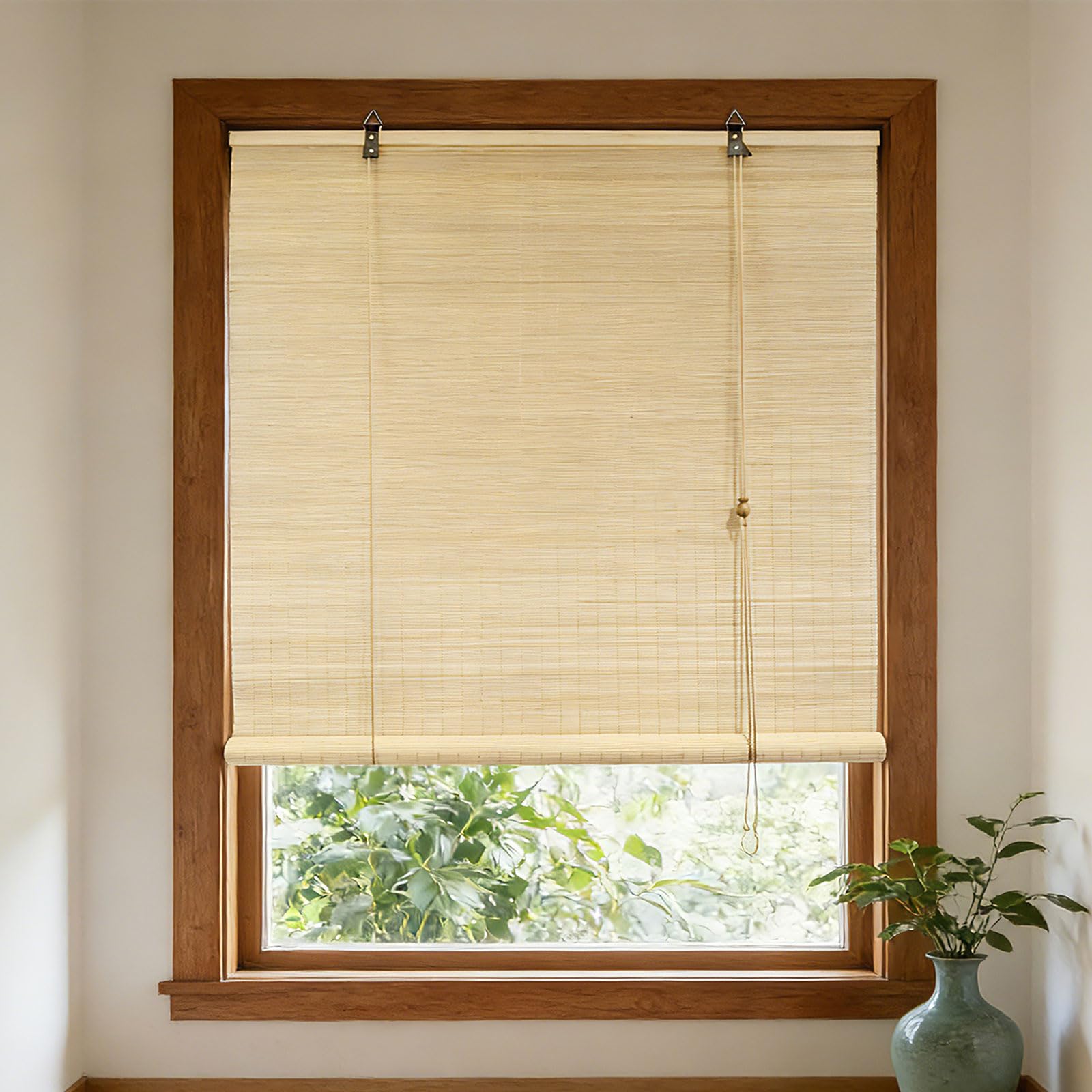 Store enrouleur bambou respirant pour habiller votre pergola