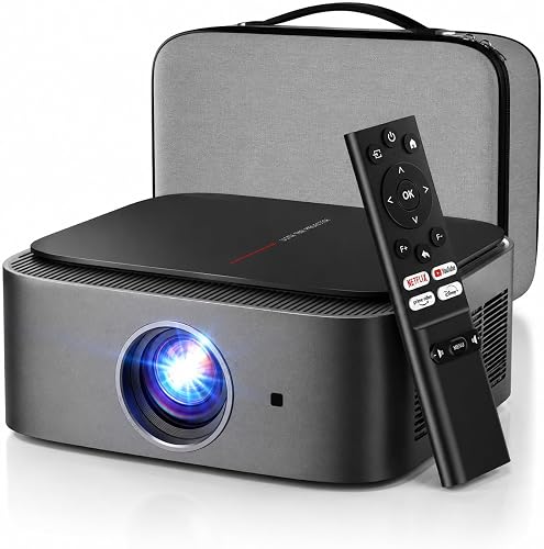 [Koupon Crawler] DBPOWER 智能投影仪兼容 Netflix，原生 1080P 投影仪，支持 WiFi 6、蓝牙和自动梯形校正，内置流媒体应用，适用于家庭影院、卧室、公寓和户外电影之夜