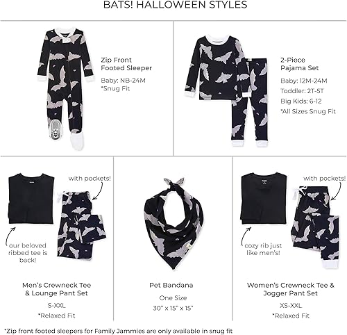 Miniatura 2 de Burt's Bees Baby - Pijamas navideños de algodón orgánico a juego para toda la familia