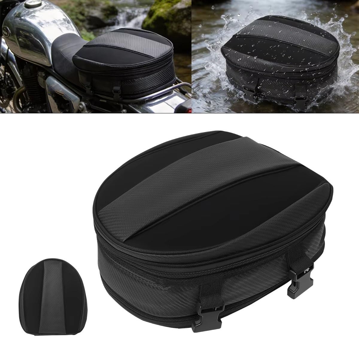 Baúl Moto Bolsa Trasera Motocicleta Case Baúl Moto