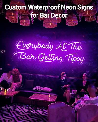 Miniatura 8 de Letrero de neón LED personalizable e impermeable para exteriores, funciona con pilas, letrero de neón personalizado para bodas, letrero de luz LED