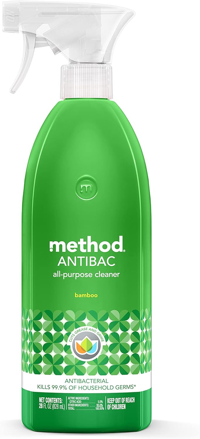 Method Household Cleaners Antibac All Purpose, Bamboo, Pack of 8, 28