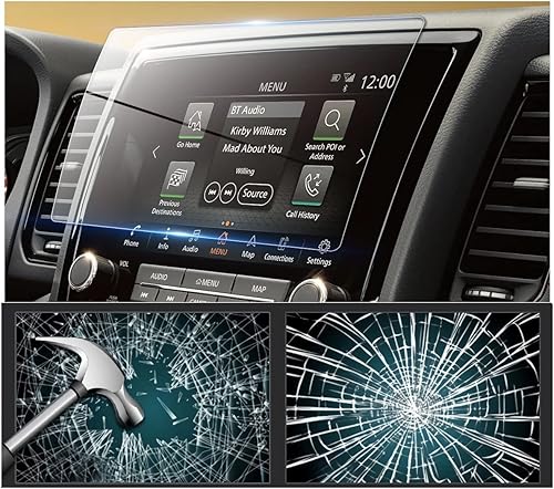 Miniatura 5 de Protector de pantalla compatible con Frontier Titan 2022-2024, pantalla táctil de 9 pulgadas, transparente HD, antiarañazos, protector de pantalla