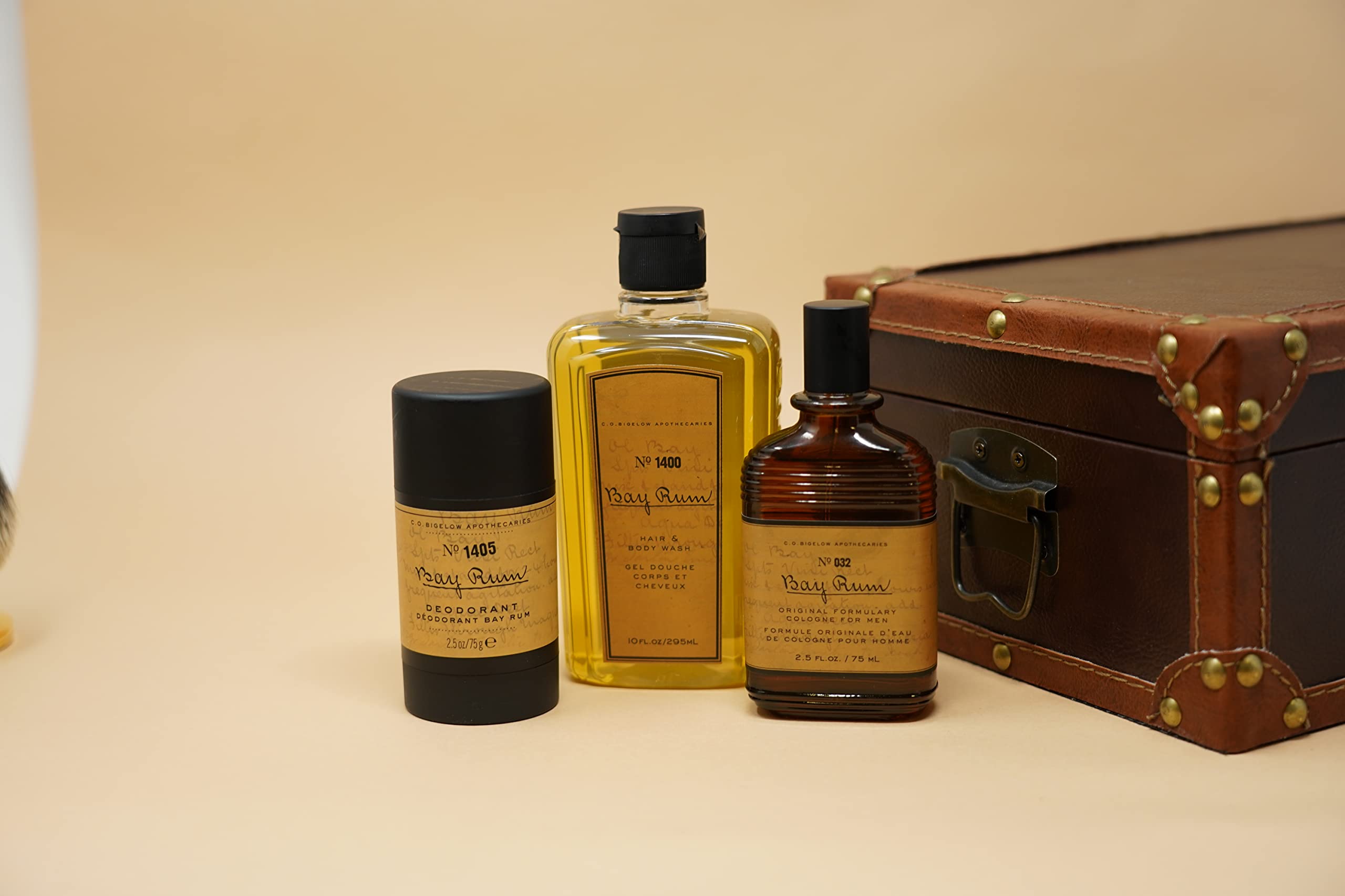 C. O. Bigelow CO Bigelow Bay Rum Flüssigseife für Männer Haar- und Körperseife Nr. 1400, 10 fl oz. Flüssigseife für Körper und Männer Shampoo inkl