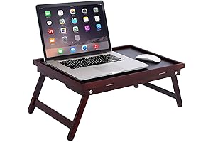 BIRDROCK HOME Bamboo Lap Tray: Work from Home Comfort