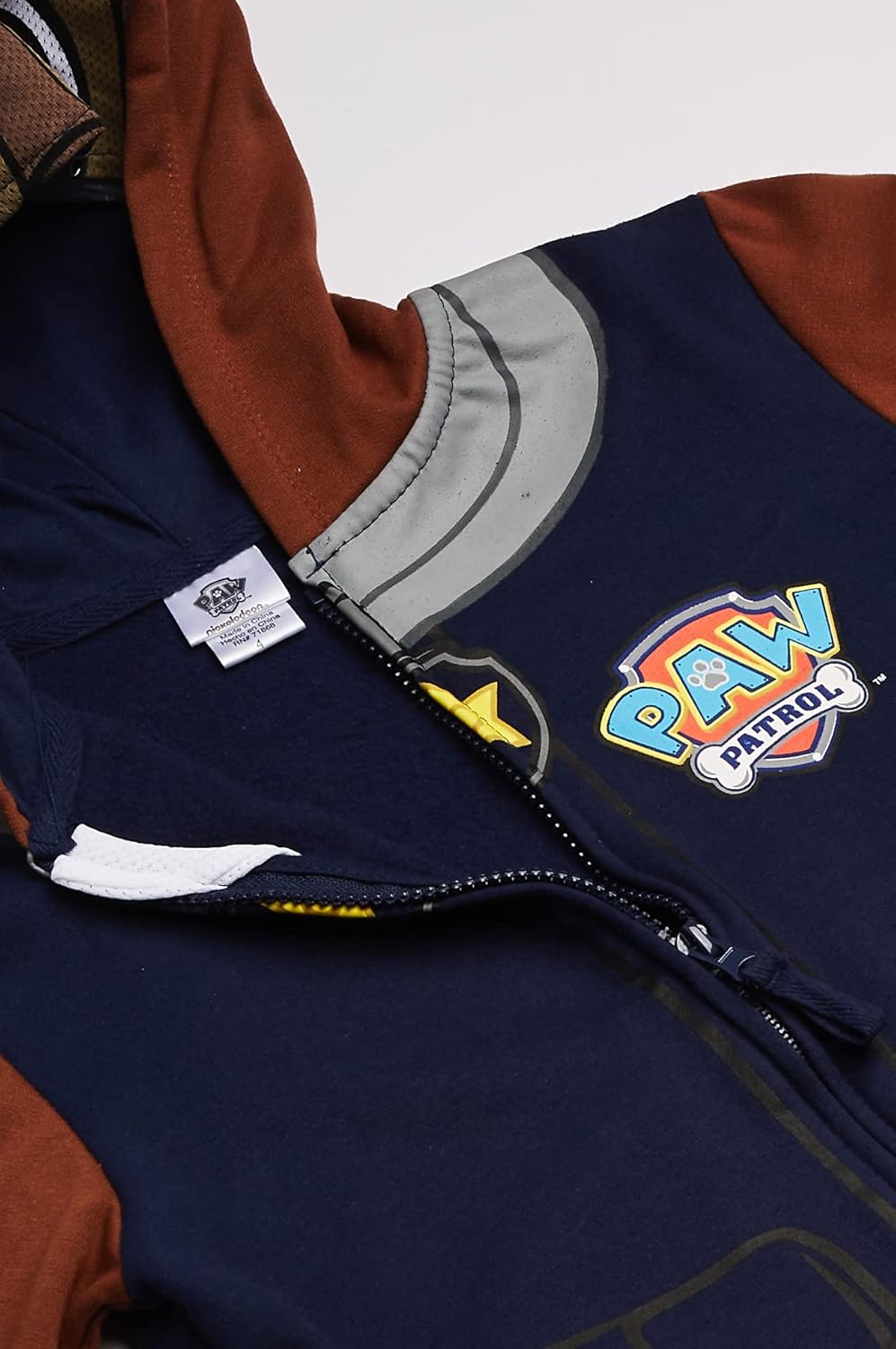 Paw Patrol Chase Costume Zip-up Hoodie Sweater - Image 3