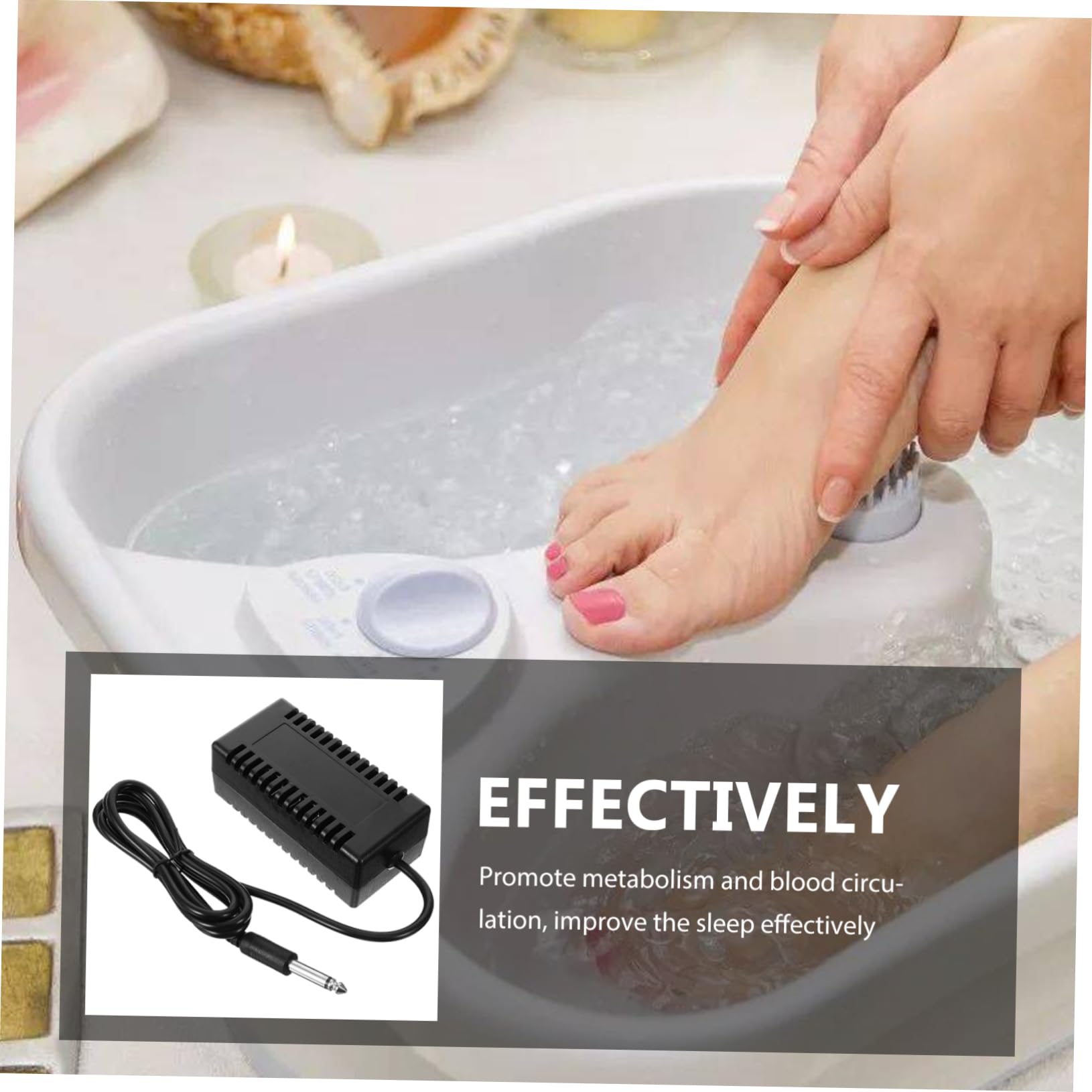 ERINGOGO 4pezzi Array Ricambio Per Pediluvio Spa Casa Accessorio Per Macchine Per Pedicure Facile e