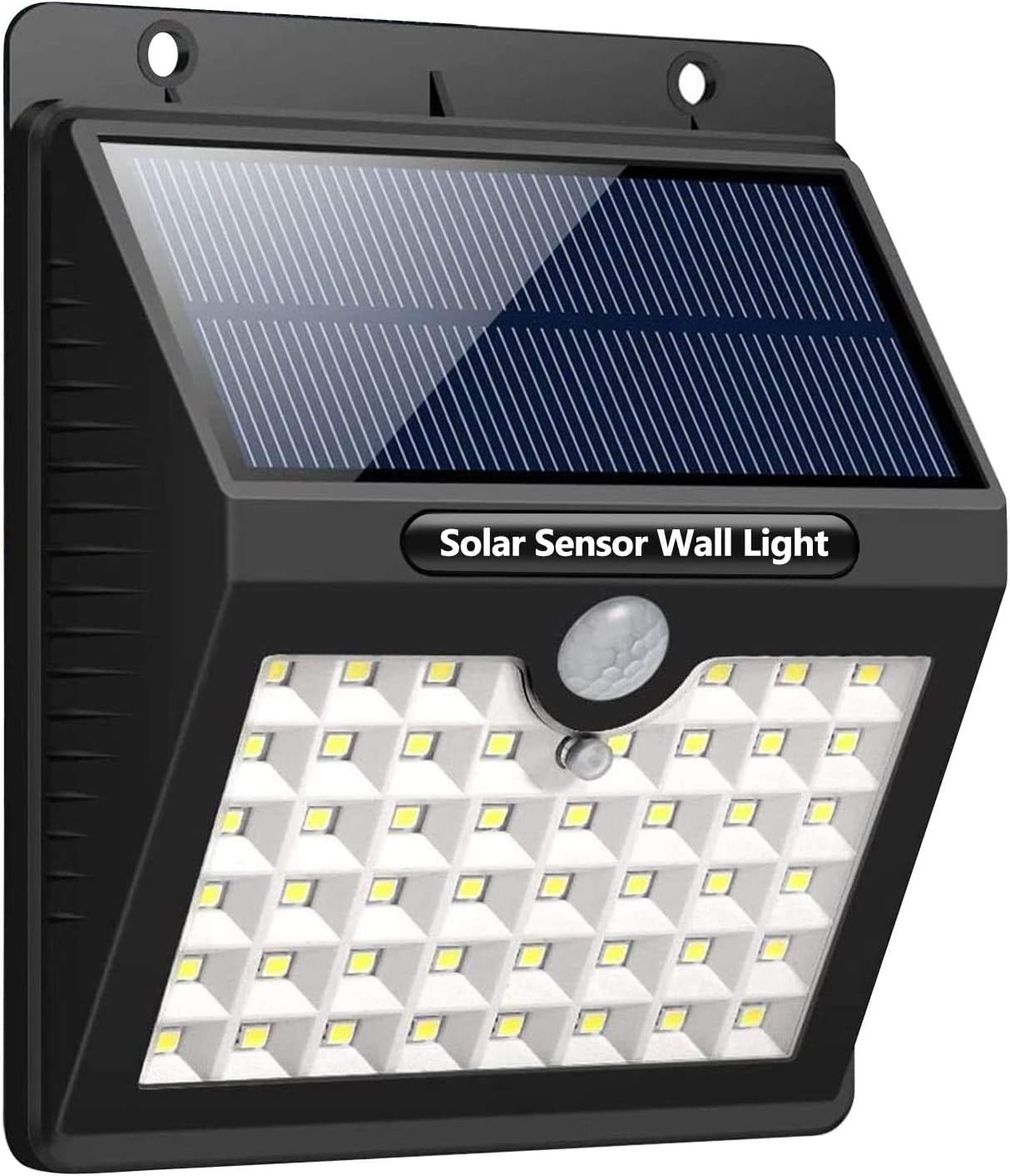 46 LED Solar Lights Outdoor - Daffodil LEC800B - Solar Motion Sensor Security Lights with 270 ° Wide Angle 3 Intelligent Lighting Modes 1800mAh Solar Powered IP65 Waterproof Durable Easy to Install