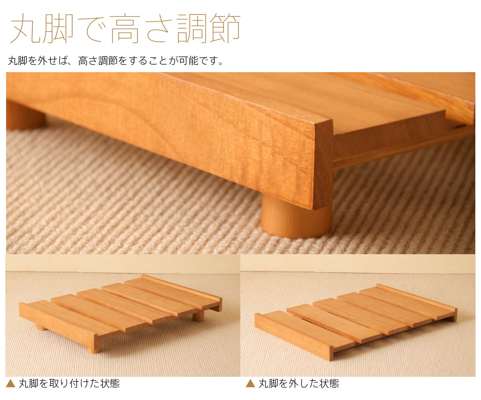 Amazon | ペット用木製ベッド「GINO（ジーノ）」 (ナチュラル, ベッド
