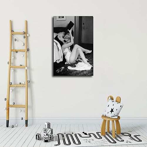 Miniatura 4 de Woman Drinking Prohibition - Vintage Feminist Speakeasy - Roaring 20s Print Poster Canvas Painting Wall Art HD Picture Printing Artwork Modern