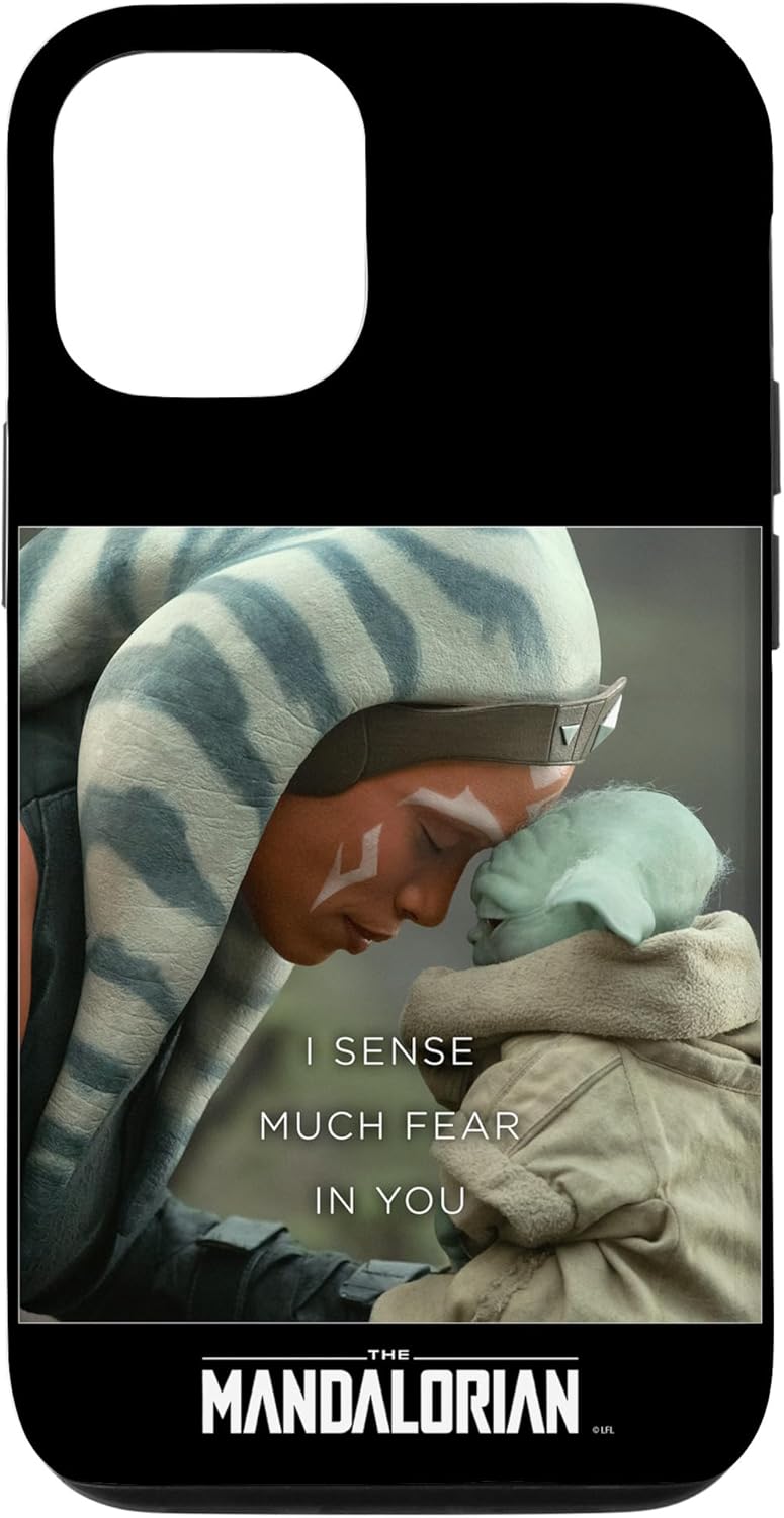 iPhone 12/12 Pro Star Wars The Mandalorian Ahsoka & The Child I Sense Fear Case