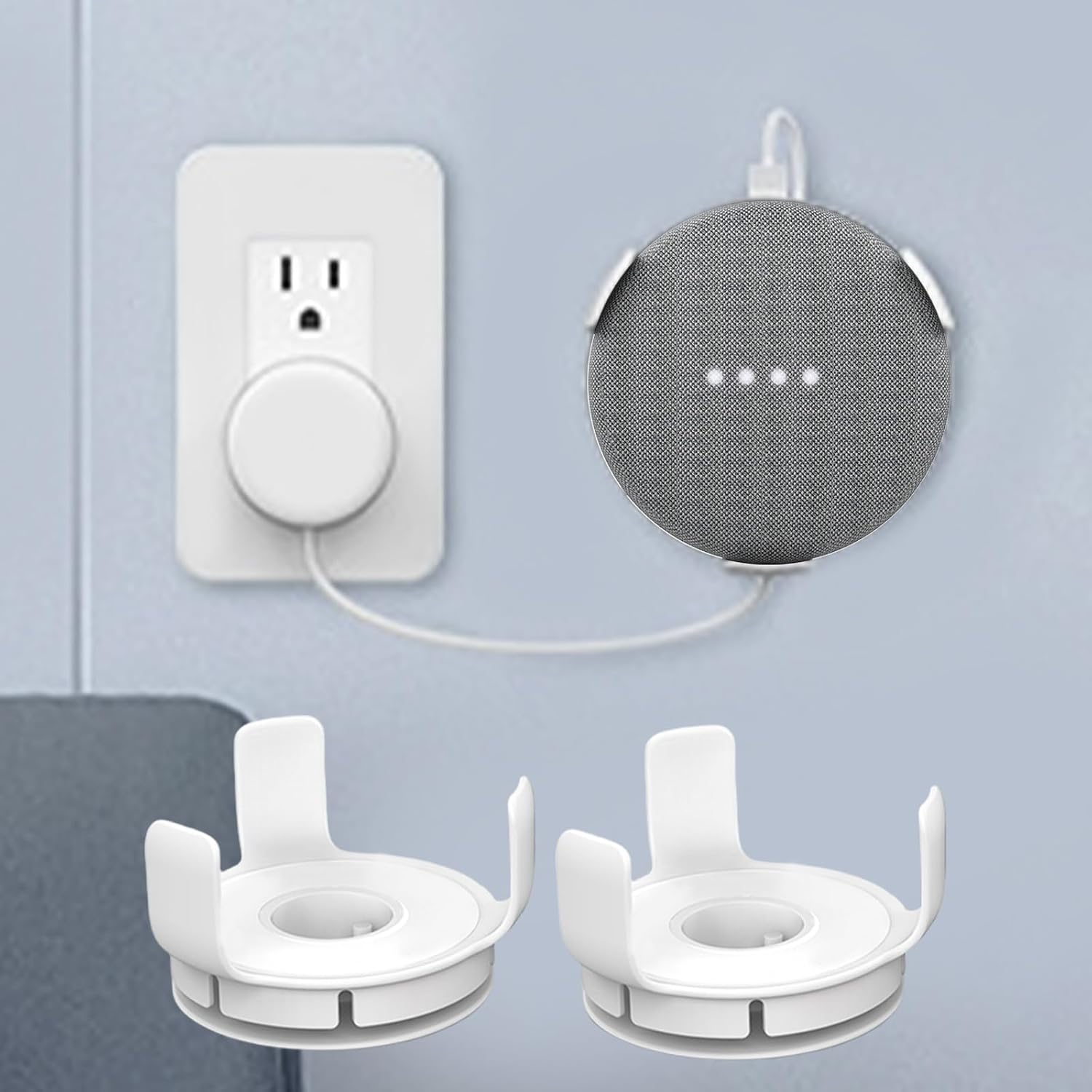 Protective Wall Holder for 3rd and 4th Gen, Effortless Installation, Enhanced Stability Home and Organizers