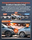 70mai 4K Dash Cam Front and Rear A810S, 4K+1080P Dual STARVIS 2, HDR Car Dash Cam with Night Vision, WiFi APP Control, 146°Wide Angle, 4G LTE, ADAS, Parking Mode with Voice Control and 128GB SD Card - 5
