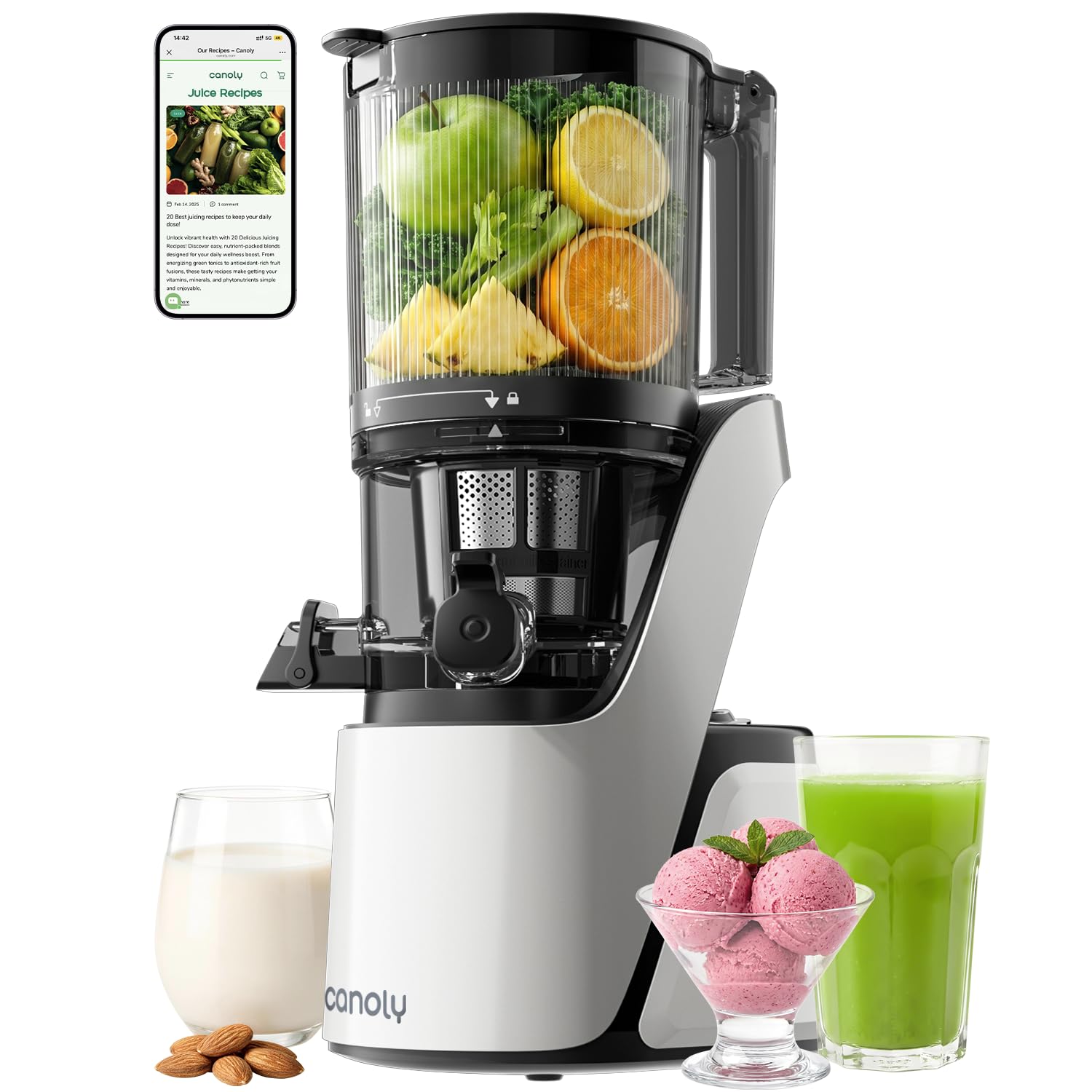 Photo 1 of Canoly C16 3-in-1 Cold Press Juicer