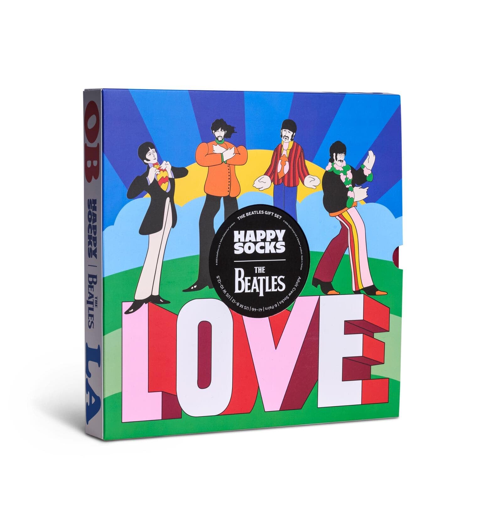 Happy Socks The Beatles - Set de regalo (6 unidades)