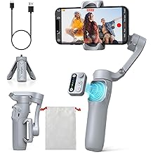 hohem iSteady X3 SE Gimbal Stabilizer for iPhone, Phone Stabilizer with Detachable Remote Control, Portable Foldable 3-Axis Phone Gimbal for Android &amp; iPhone 16 15 Pro Max, Ideal for Travel Vlogging