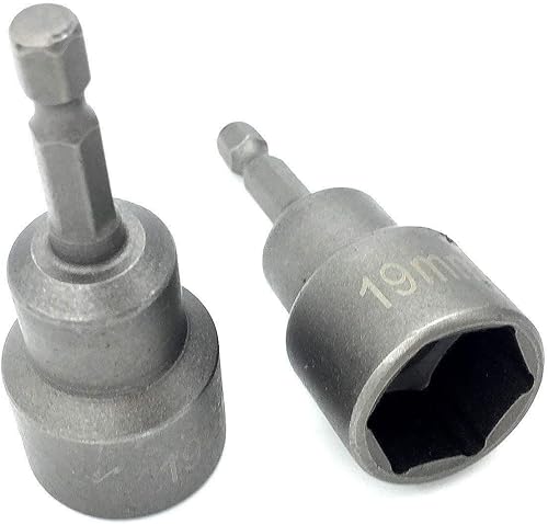 2 adaptadores de taladro de tijera de nivelación para rv-Jacks con herramientas de vástago hexagonal de conexión rápida de 1/4, funciona con todos