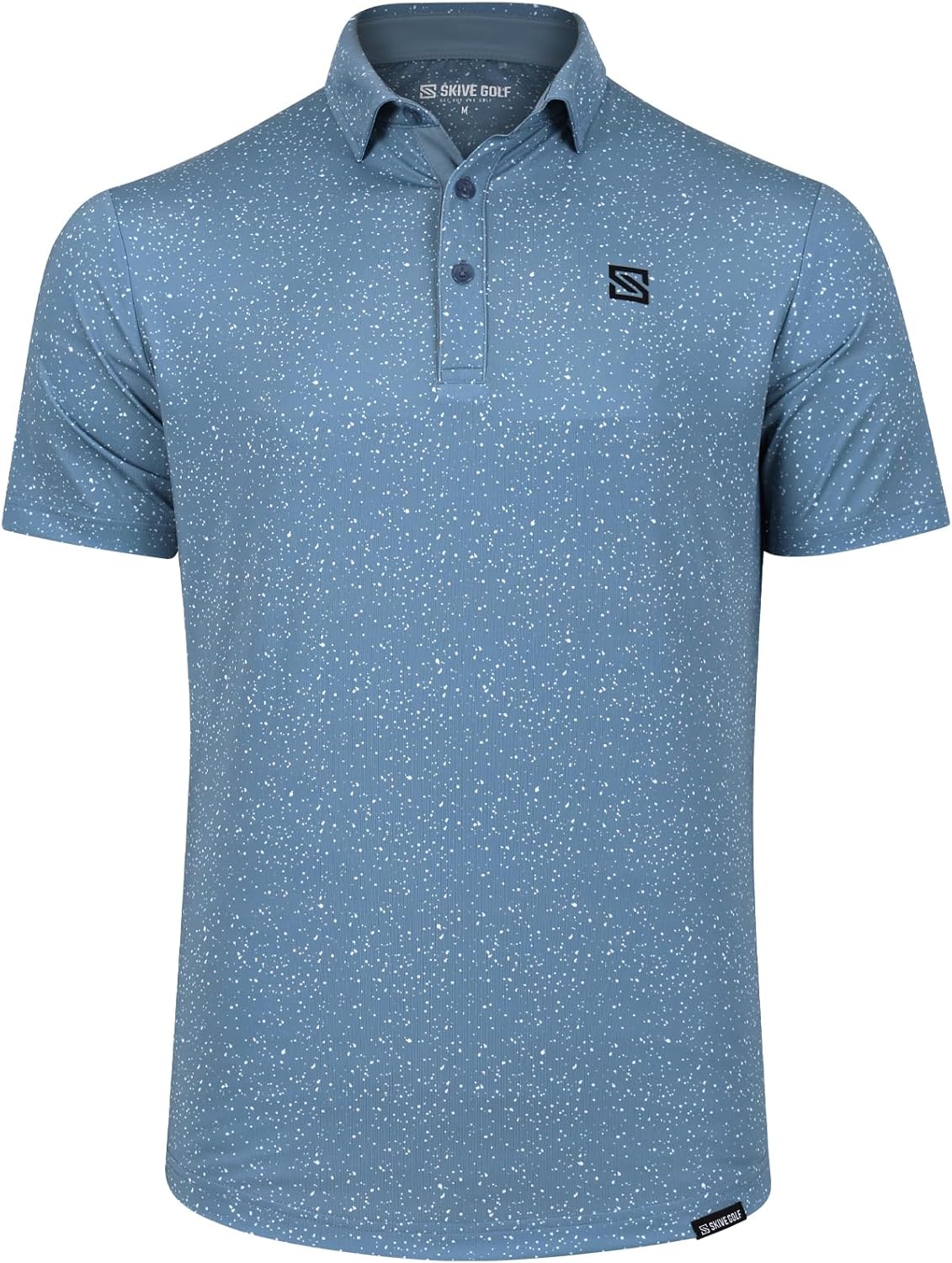 Skive Premium Golf Polo Shirt Men - Golf Shirts for Men - Mens Golf Shirts Short Sleeve - Mens Athletic Polo Shirts