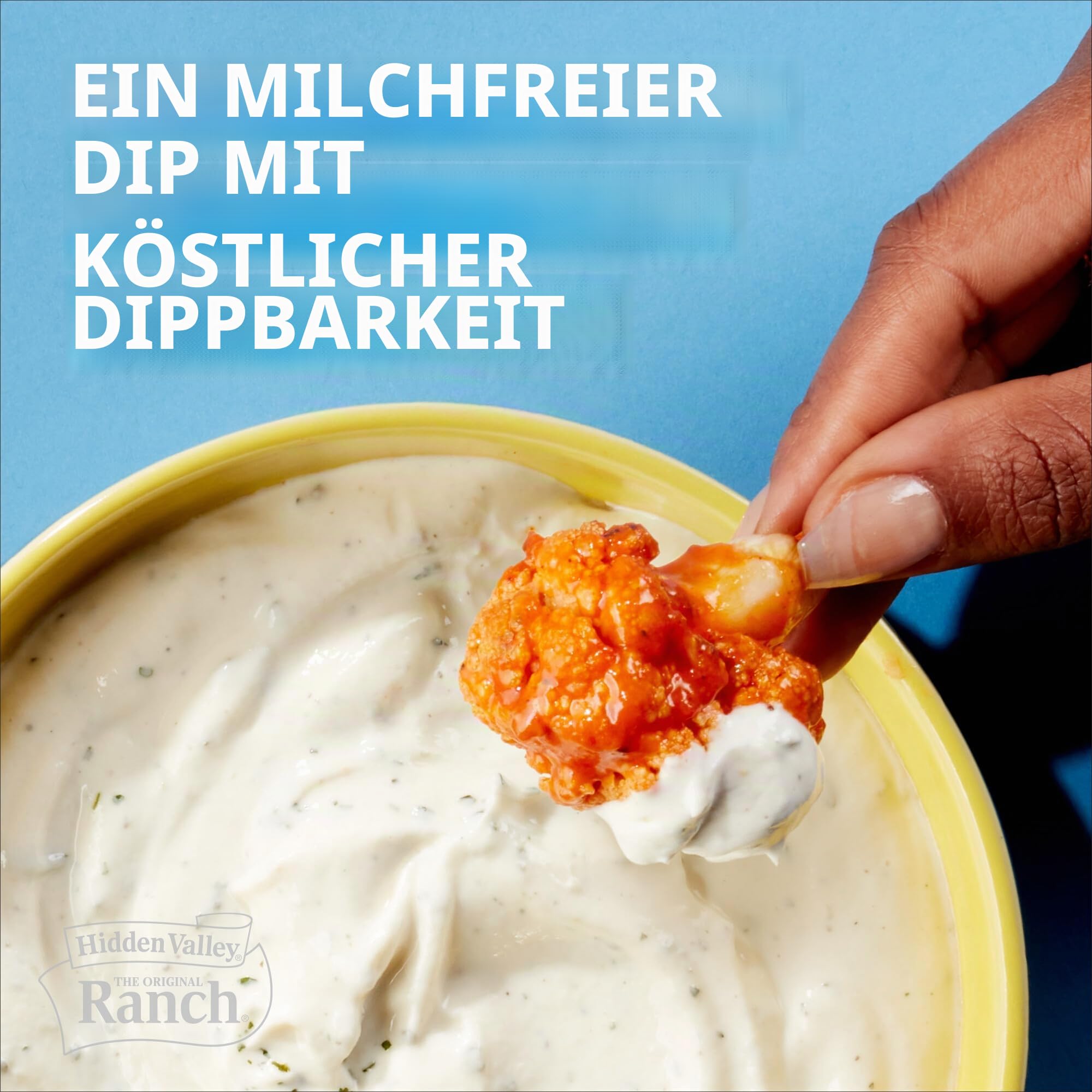 Hidden Valley The Original Ranch Plant Powered, Dairy Free, Ranch Salat Dressing and Topping, Gluten Free, 12 Fl Oz