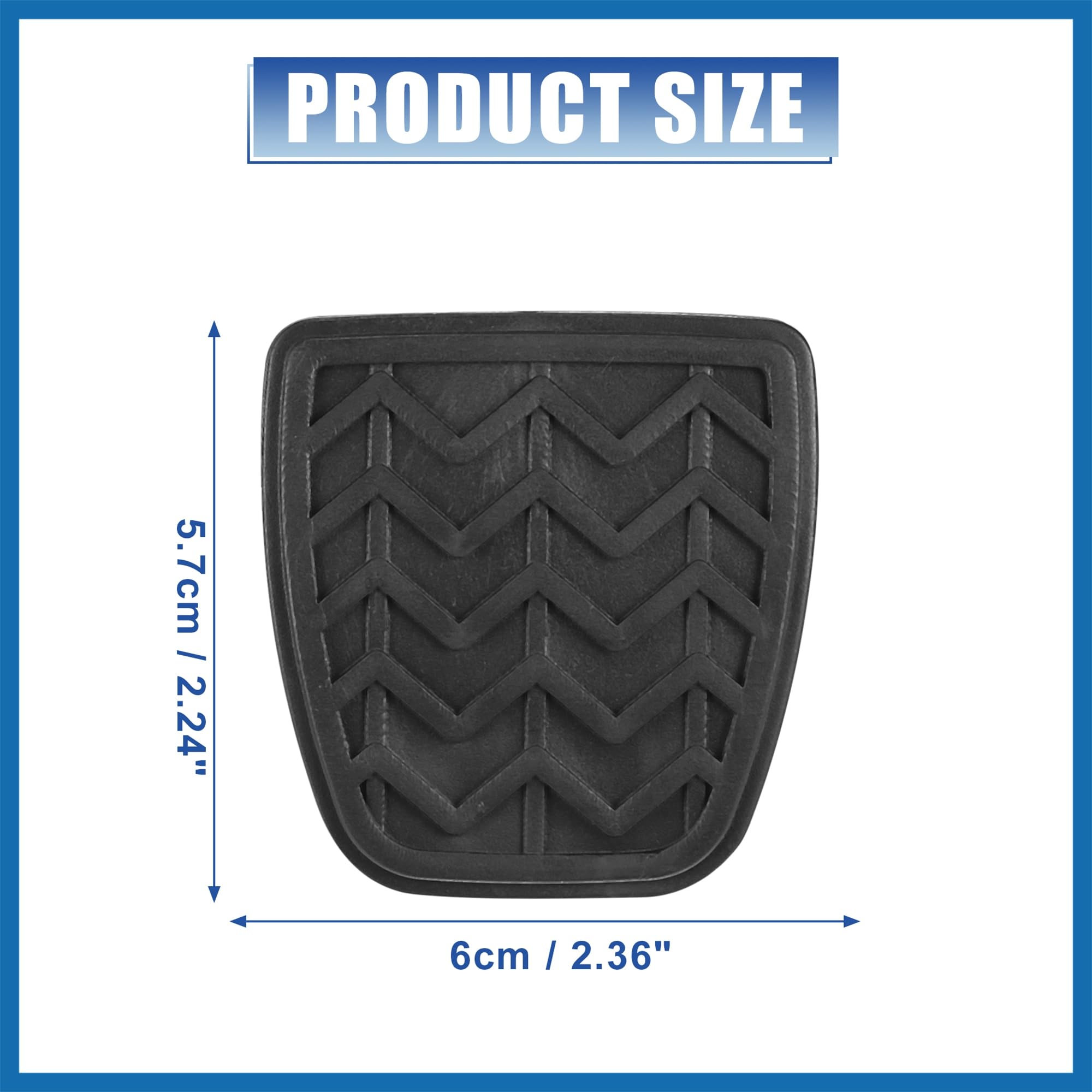 A ABSOPRO 1 Par 31321-52010 Gas Acelerador Pedal Cubiertas Freno Pie Pedal Almohadilla Reemplazo de artículo