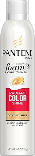 Pantene Pro-V Classic Foam Radiant Color Shine Acondicionadores para el cabello, 6 onzas