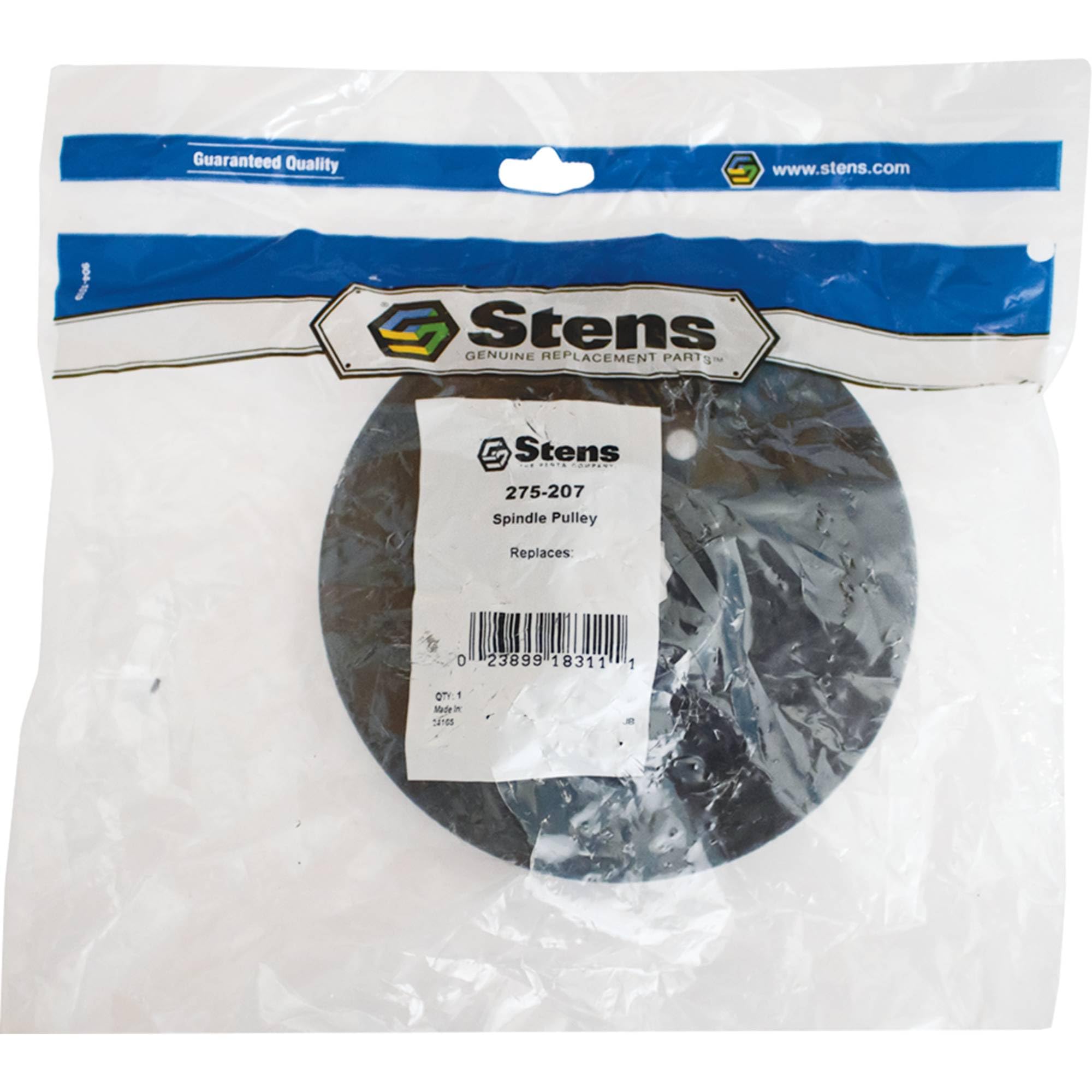 Stens 275-207 - Polea de husillo, color negro
