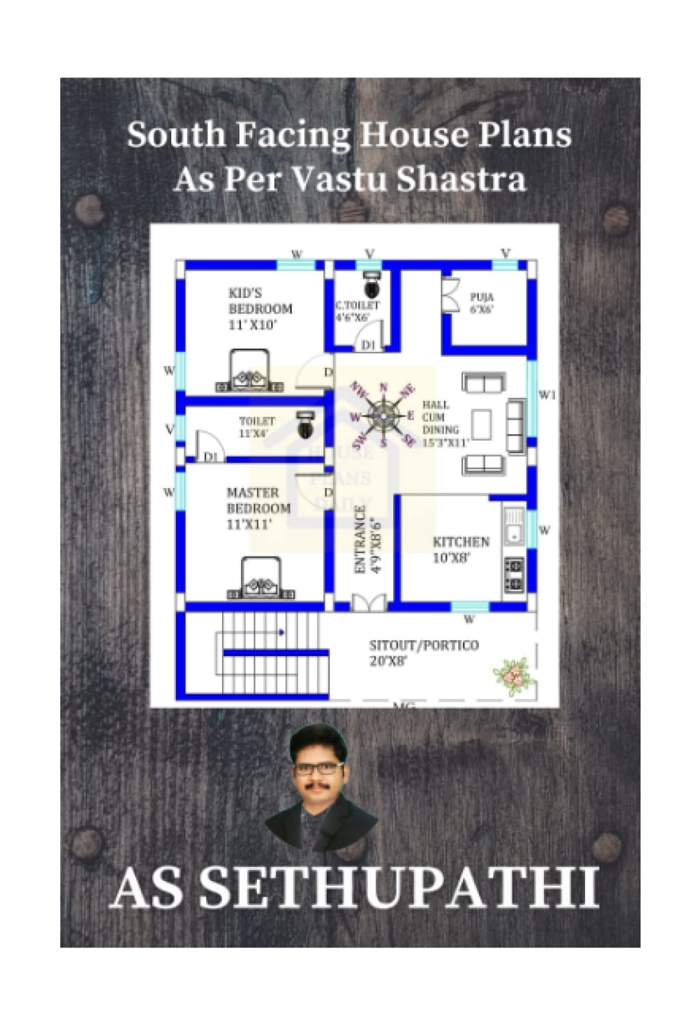 South Facing House Plans: As Per Vastu Shastra Paperback – October 24, 2019